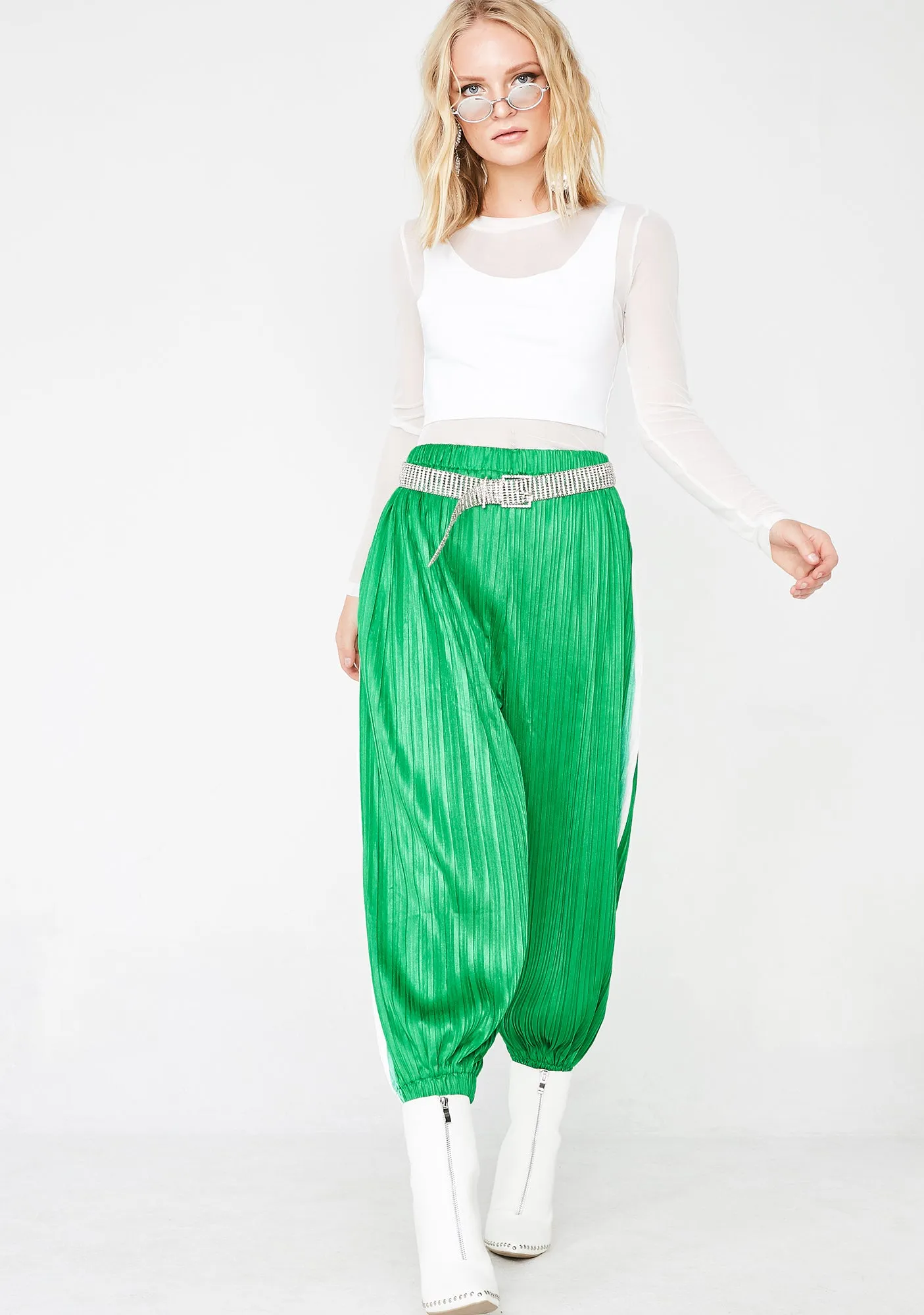 Pretty Pleats Please Jogger Pants sold by Dolls Kill product image thumbnail 5