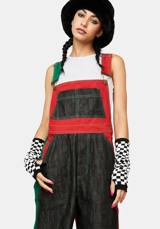 Wavy Thoughts Stitch Knit Flare Pants sold by Dolls Kill