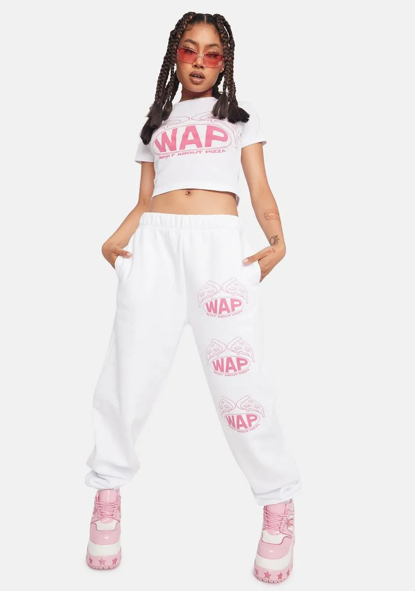 What About Pizza Jogger Sweatpants sold by Dolls Kill product image thumbnail 3