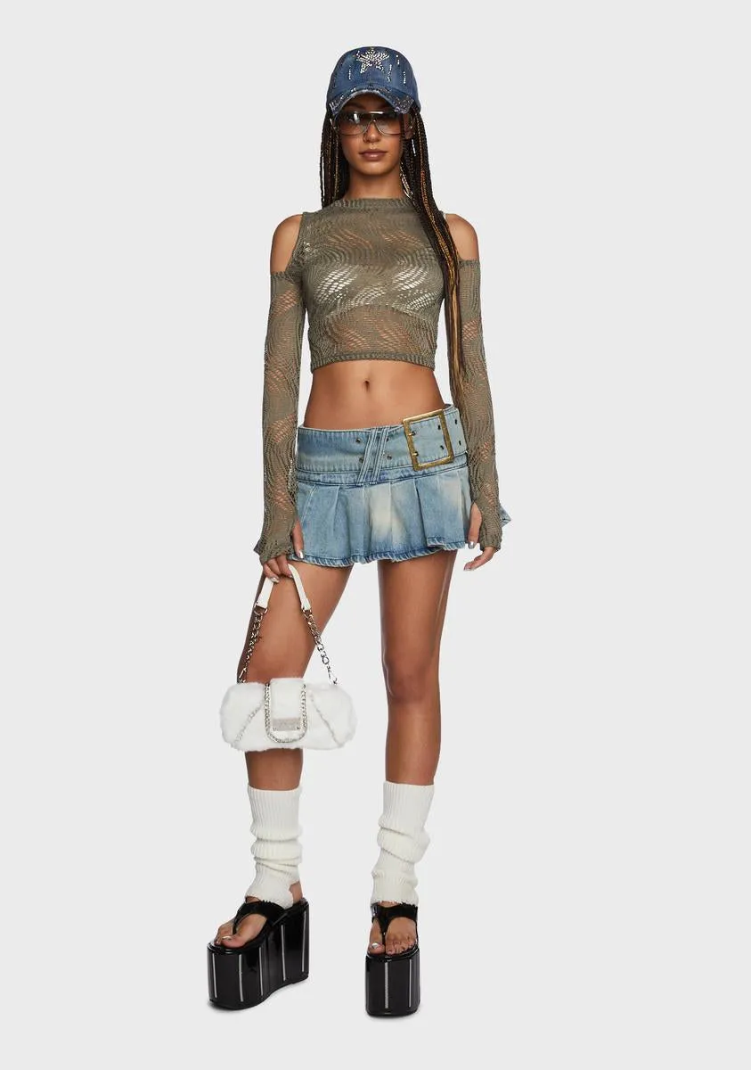 High Status Crop Top sold by Dolls Kill product image thumbnail 4