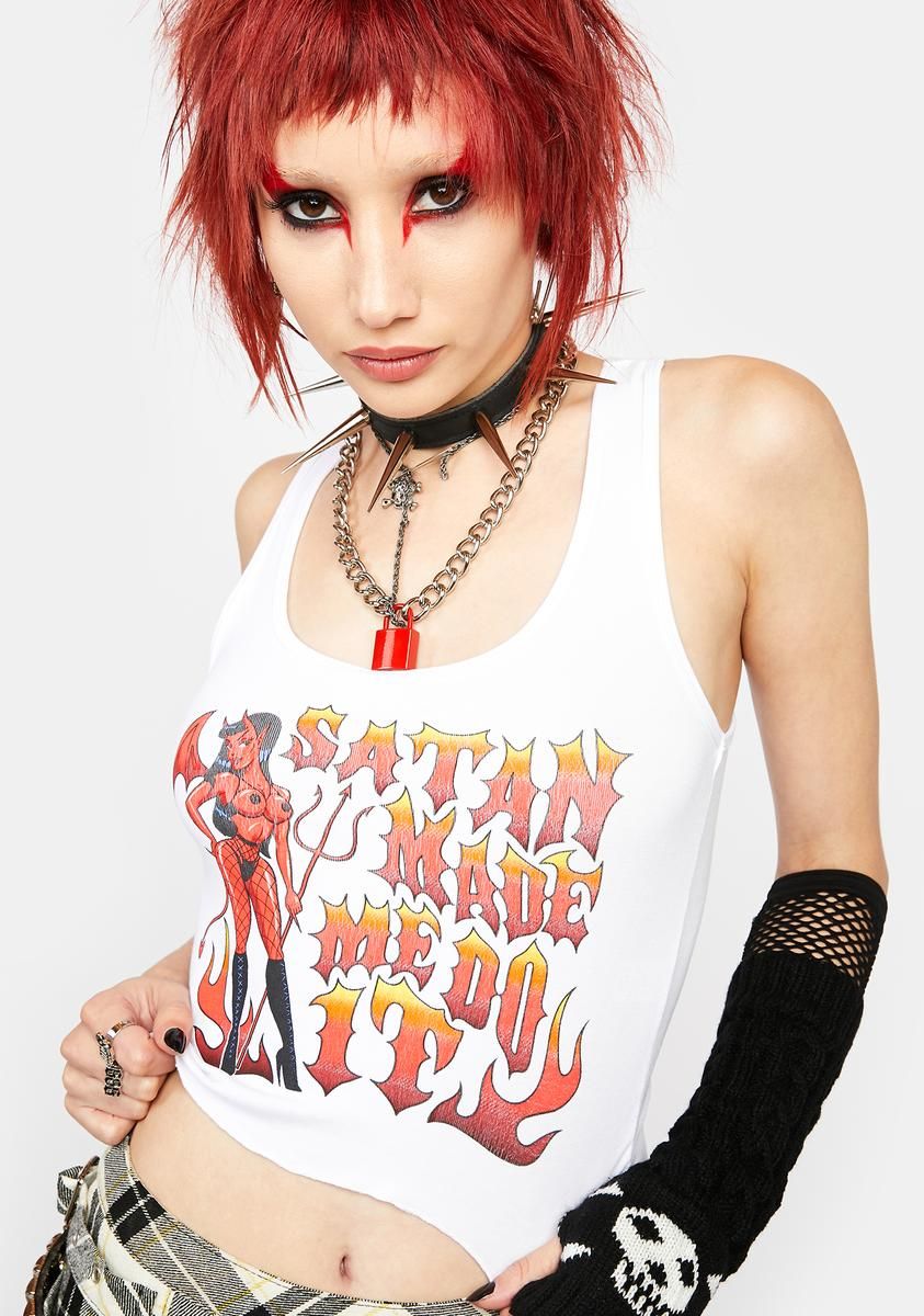 Beck And Call Graphic Tank sold by Dolls Kill