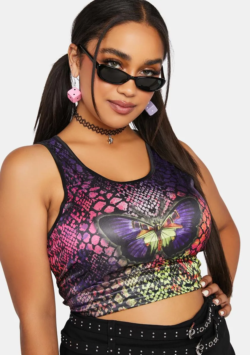 Plus Snake Charmer Tank Top sold by Dolls Kill product image thumbnail 2