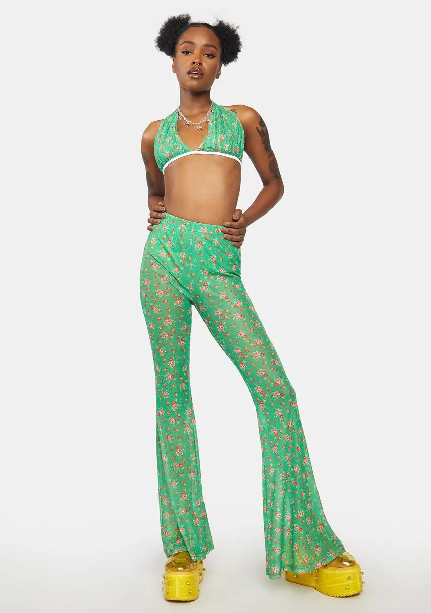 Under The Sunlight Flare Pants sold by Dolls Kill product image thumbnail 3