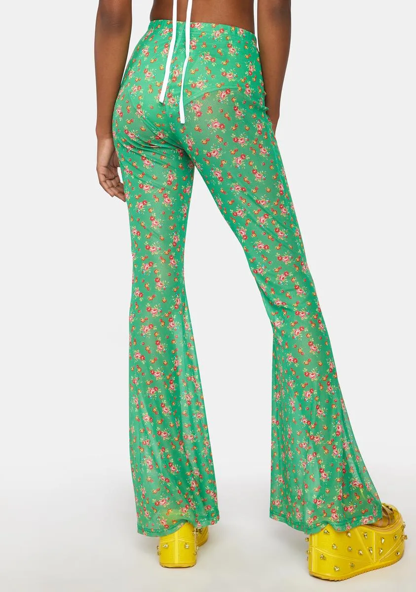 Under The Sunlight Flare Pants sold by Dolls Kill product image thumbnail 4