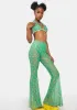 Under The Sunlight Flare Pants sold by Dolls Kill