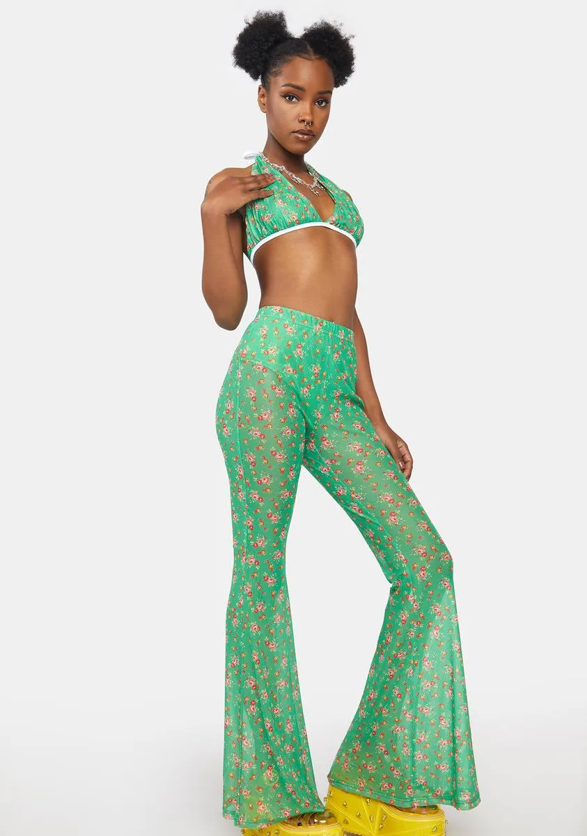 Under The Sunlight Flare Pants sold by Dolls Kill product image thumbnail 2