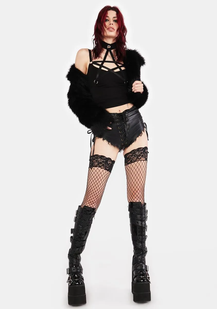 Pentagram Strappy Top sold by Dolls Kill product image thumbnail 3