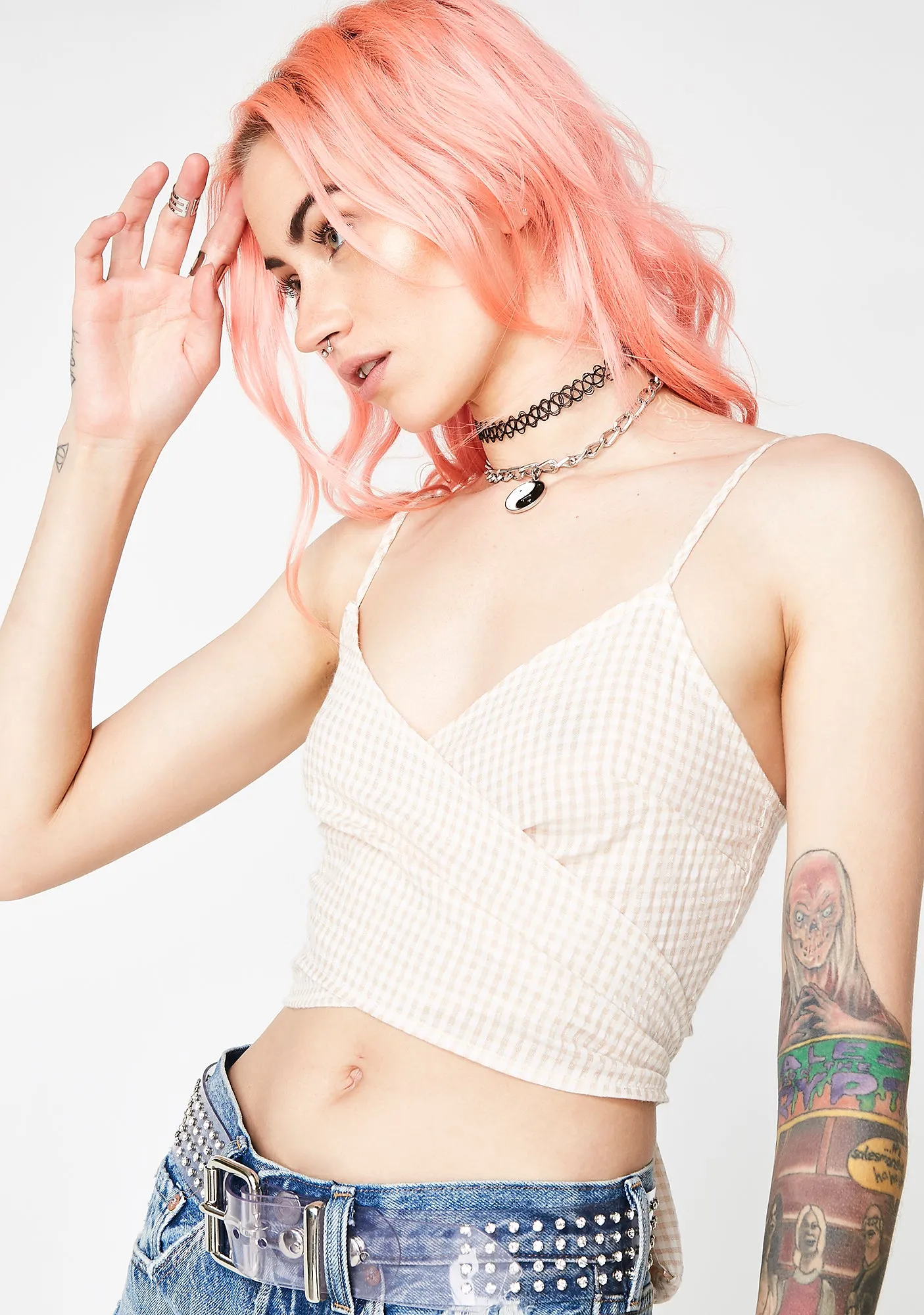 Prairie Princess Wrap Top sold by Dolls Kill product image thumbnail 3