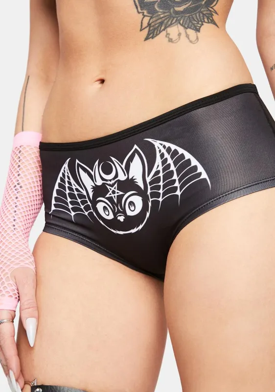 Devil Kitty Boyshort Panties sold by Dolls Kill