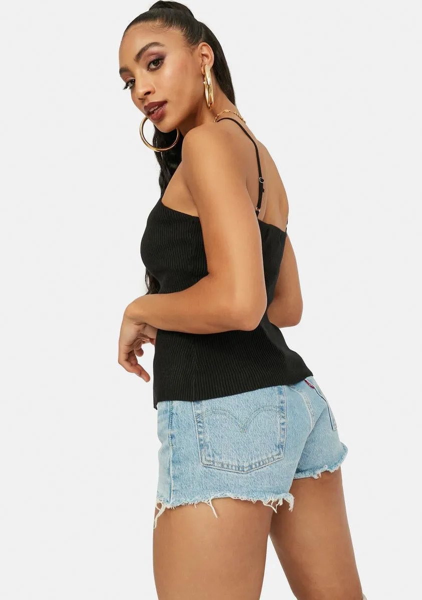 Night And Back Again Cutout Crop Top sold by Dolls Kill product image thumbnail 4