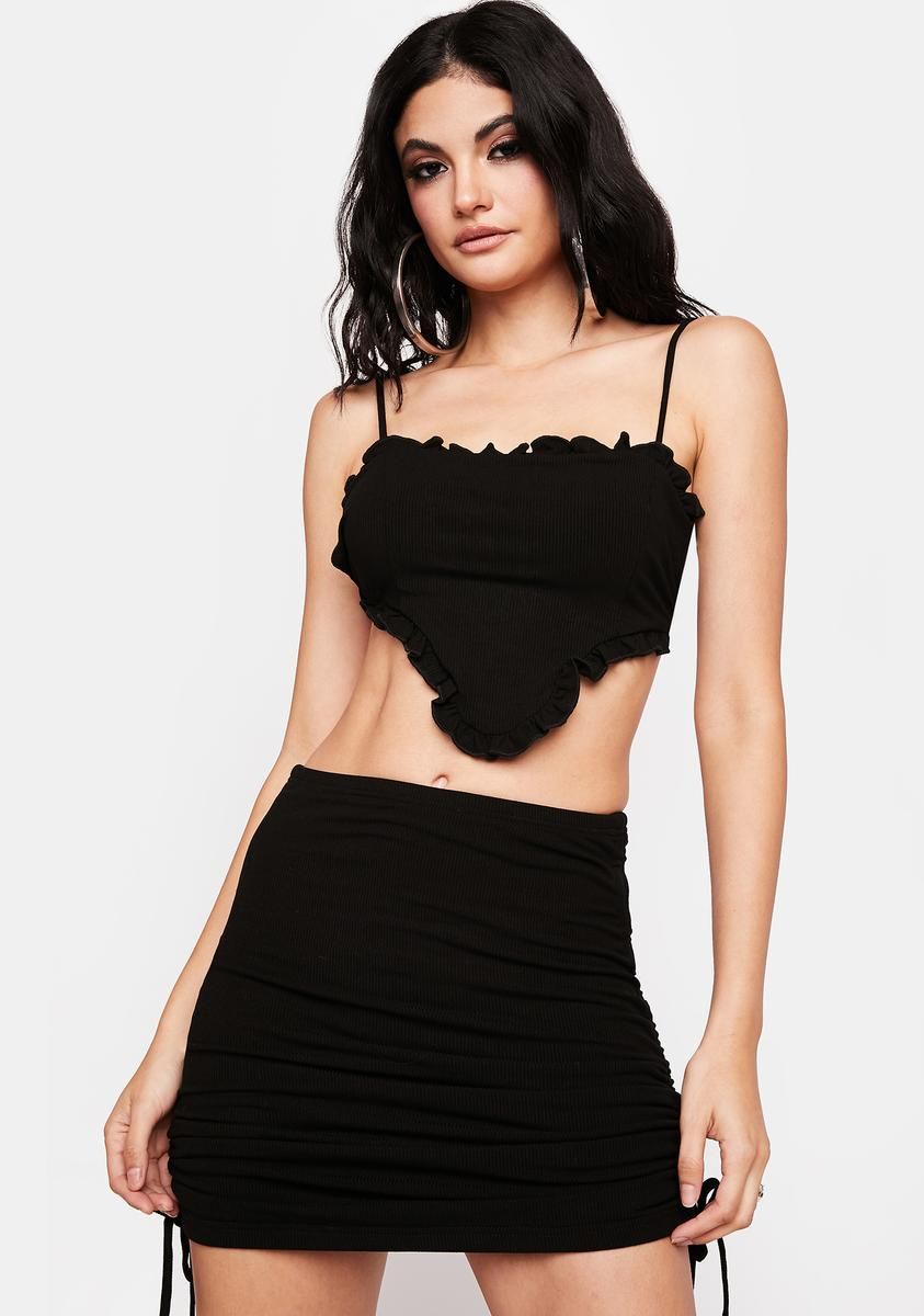 Sex Bomb Skirt Set sold by Dolls Kill