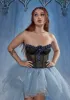 Forbidden Forest Floral Bustier sold by Dolls Kill