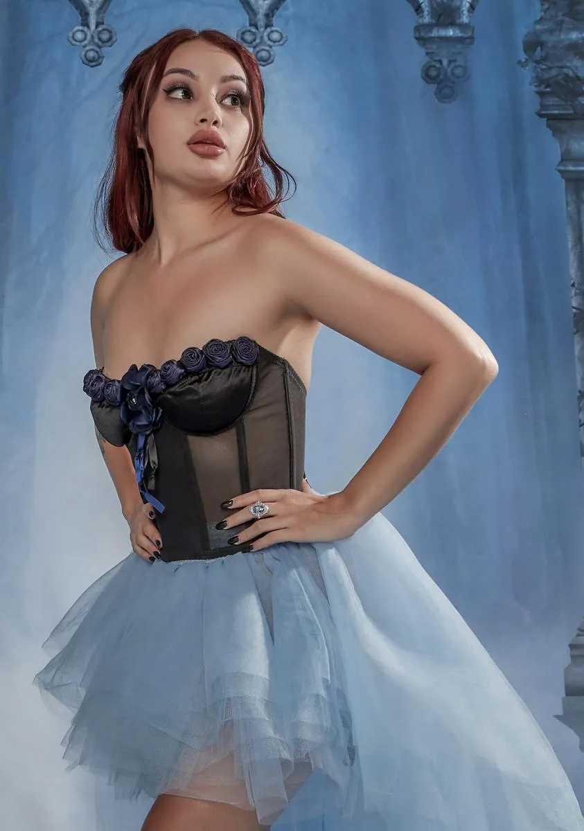 Forbidden Forest Floral Bustier sold by Dolls Kill product image thumbnail 2