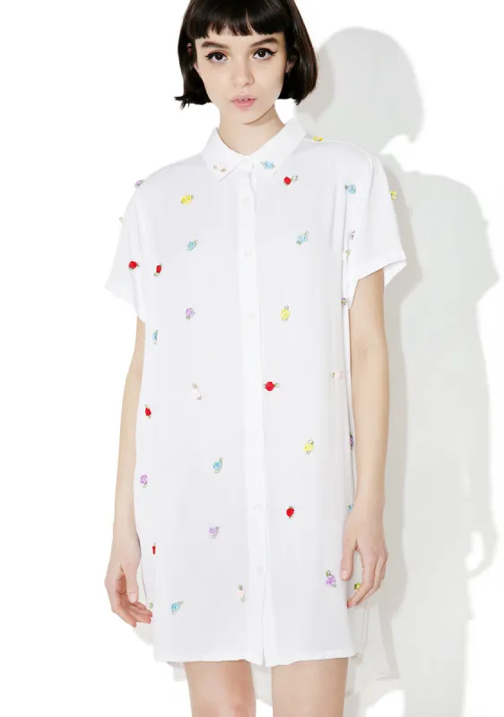 Rose Bud Shirt sold by Dolls Kill