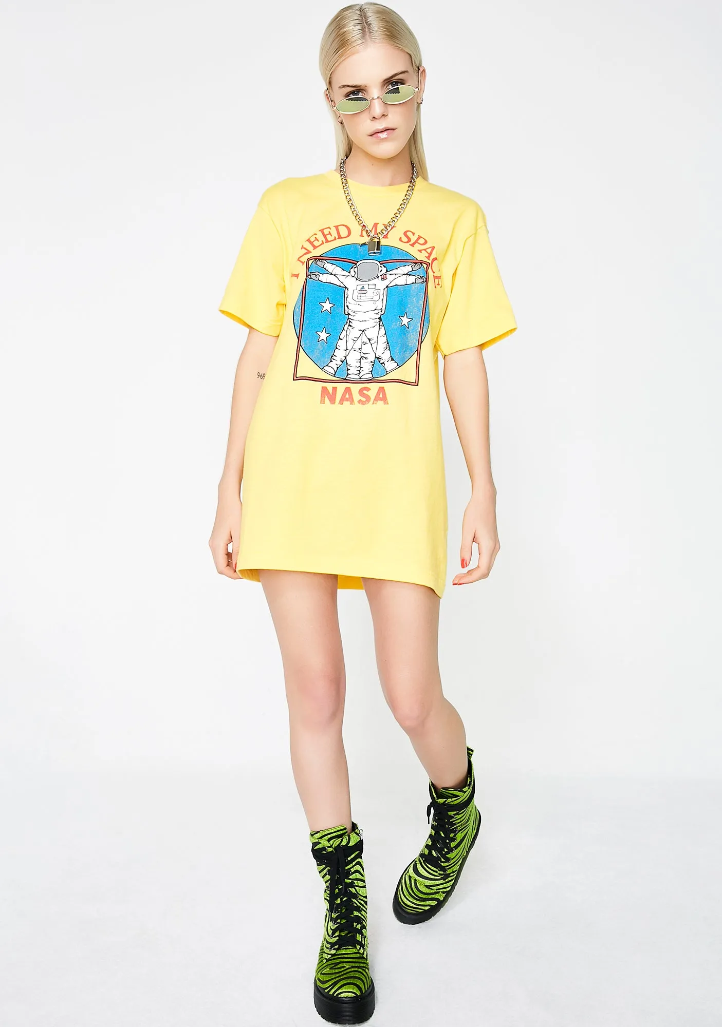 I Need My Space NASA Logo sold by Dolls Kill product image thumbnail 5