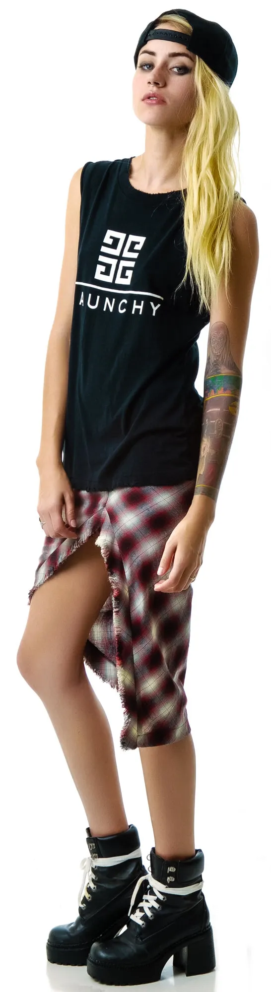 Raunchy Tank sold by Dolls Kill