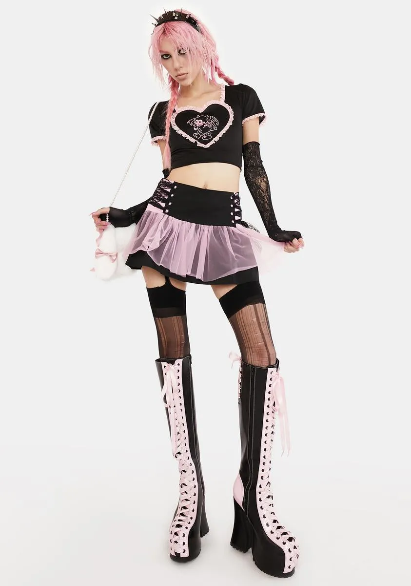 Family Secrets Mini Skirt sold by Dolls Kill product image thumbnail 3