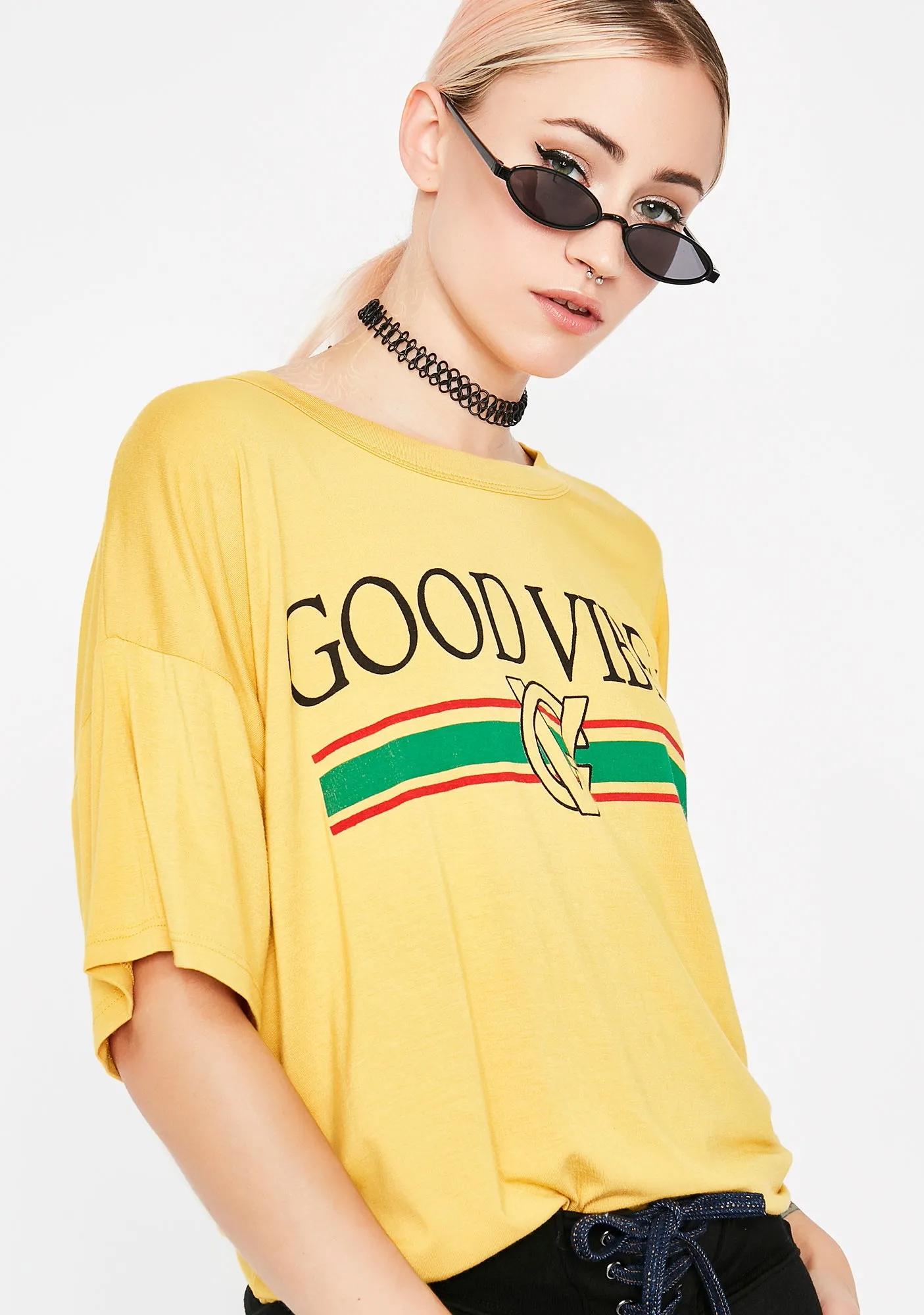 Irie Vibez Graphic Tee sold by Dolls Kill product image thumbnail 2