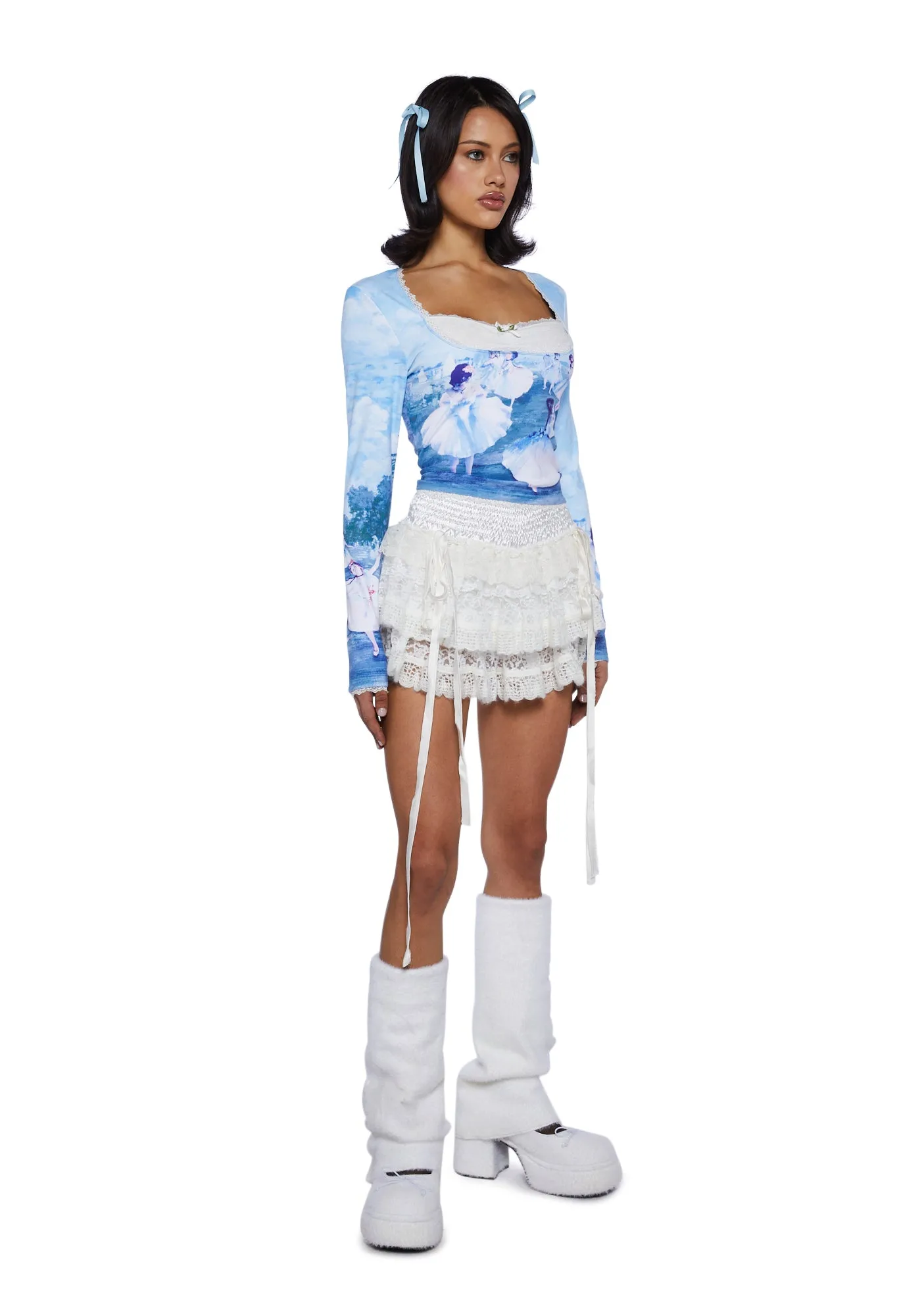 Spring One Of The Best Flare Pants sold by Dolls Kill product image thumbnail 3