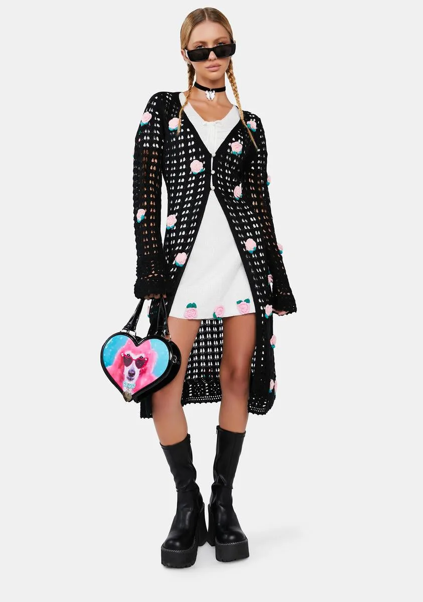 La Vie En Rose Knit Cardigan sold by Dolls Kill product image thumbnail 2