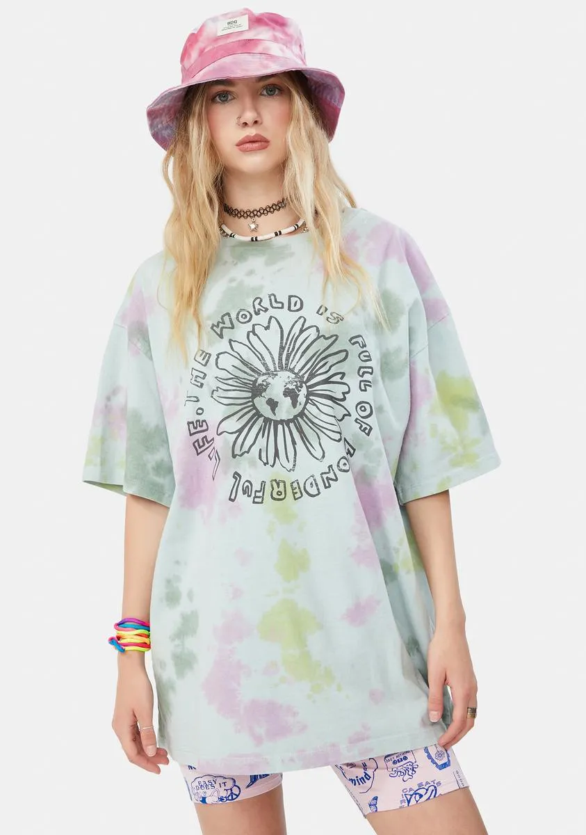 World Is Full Graphic Tee sold by Dolls Kill