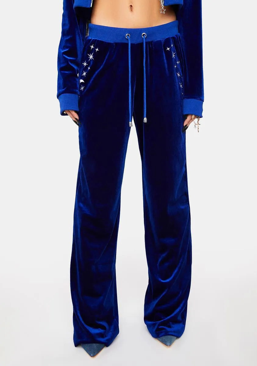 Cool Under Pressure Velour Track Pants sold by Dolls Kill product image thumbnail 3