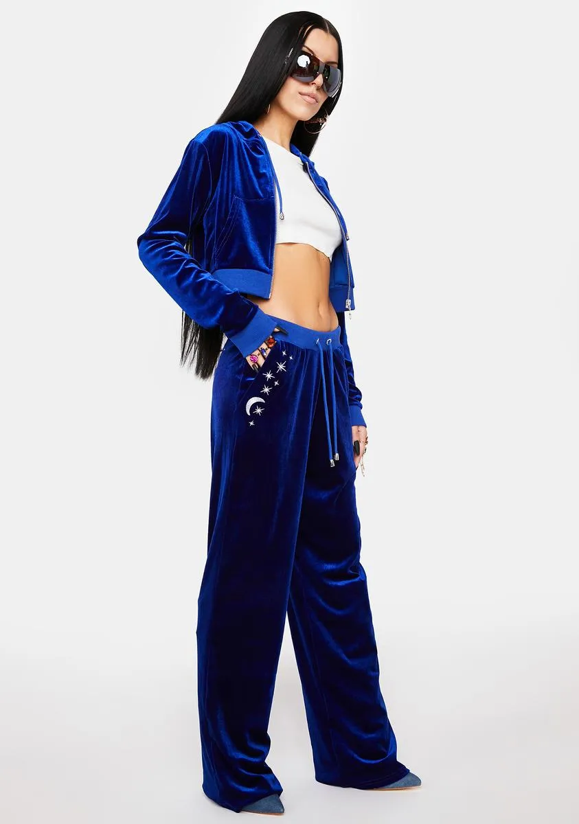 Cool Under Pressure Velour Track Pants sold by Dolls Kill product image thumbnail 4