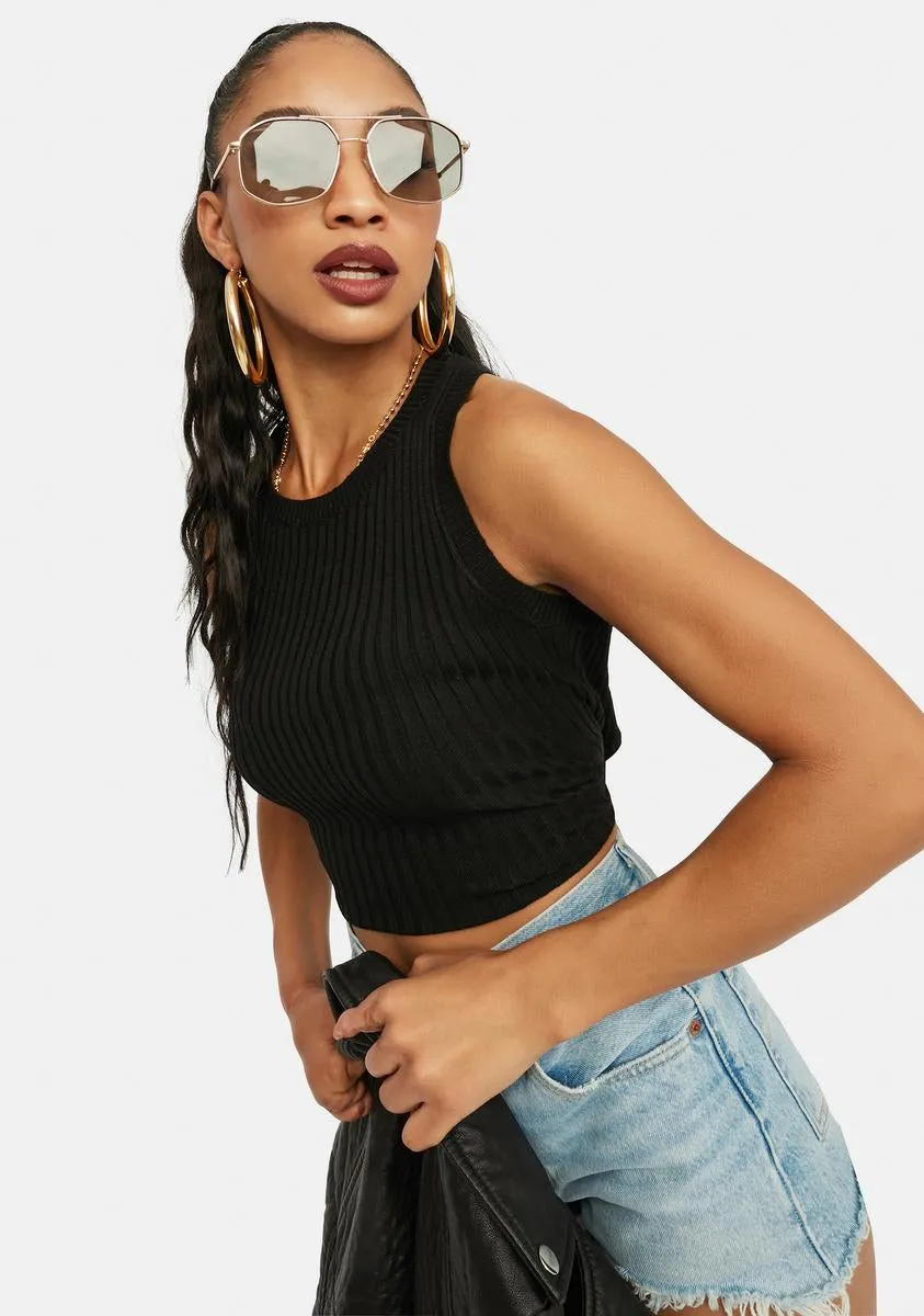 Night Dive In Darling Cross Back Tank Top sold by Dolls Kill product image thumbnail 2