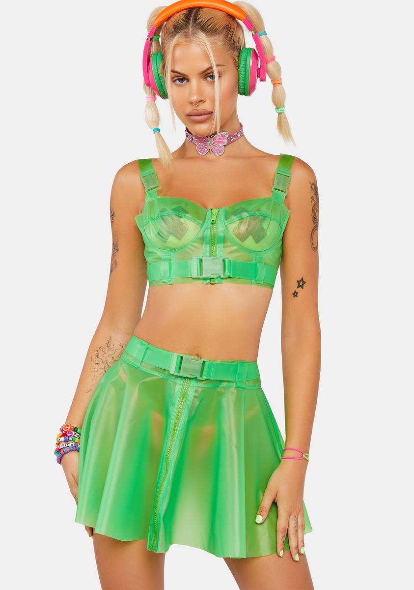 Alien Superstar Mini Skirt sold by Dolls Kill product image thumbnail 2