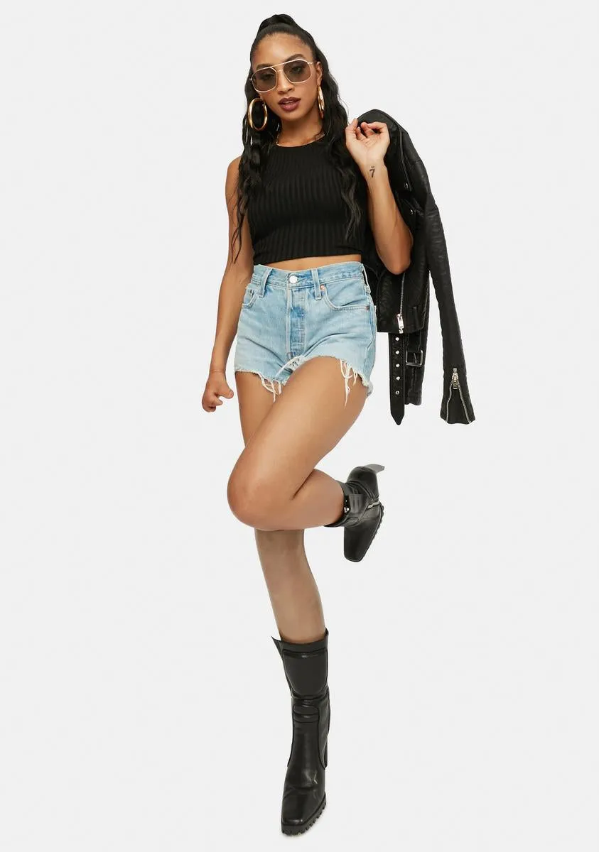 Night Dive In Darling Cross Back Tank Top sold by Dolls Kill product image thumbnail 3