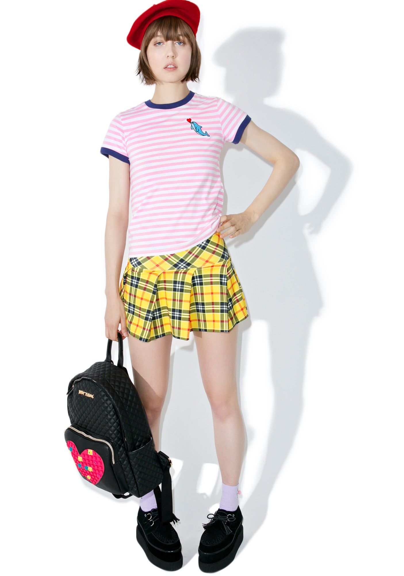 Dolphin Heart Tee sold by Dolls Kill product image thumbnail 2