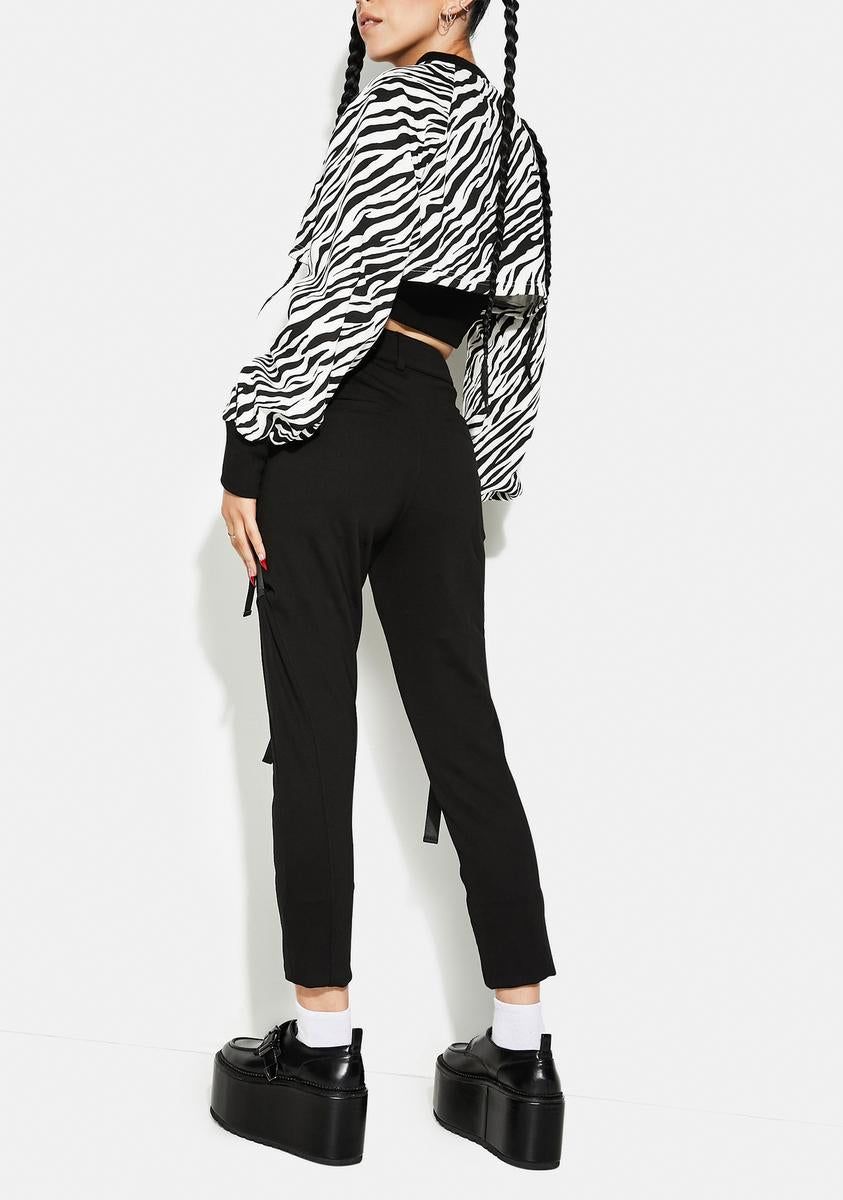 Punk Elastic Leggings sold by Dolls Kill product image thumbnail 4