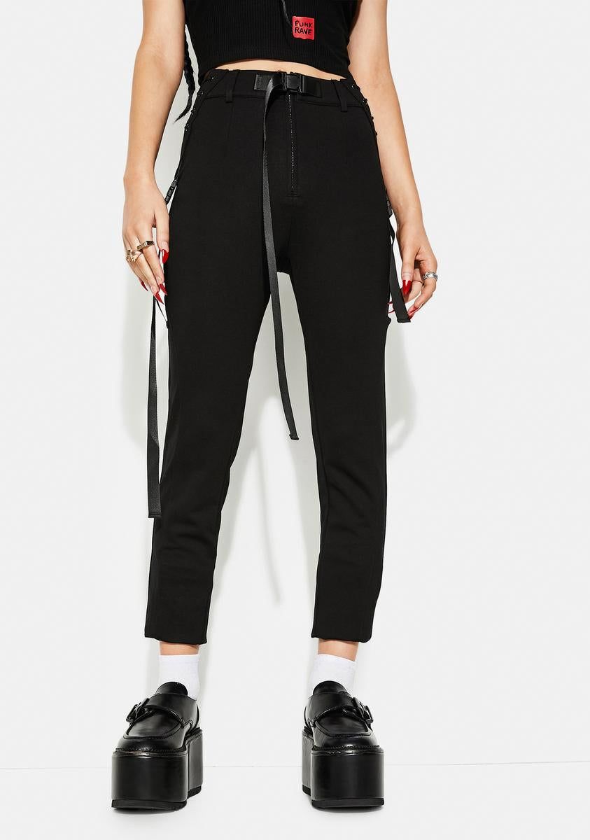 Punk Elastic Leggings sold by Dolls Kill product image thumbnail 2