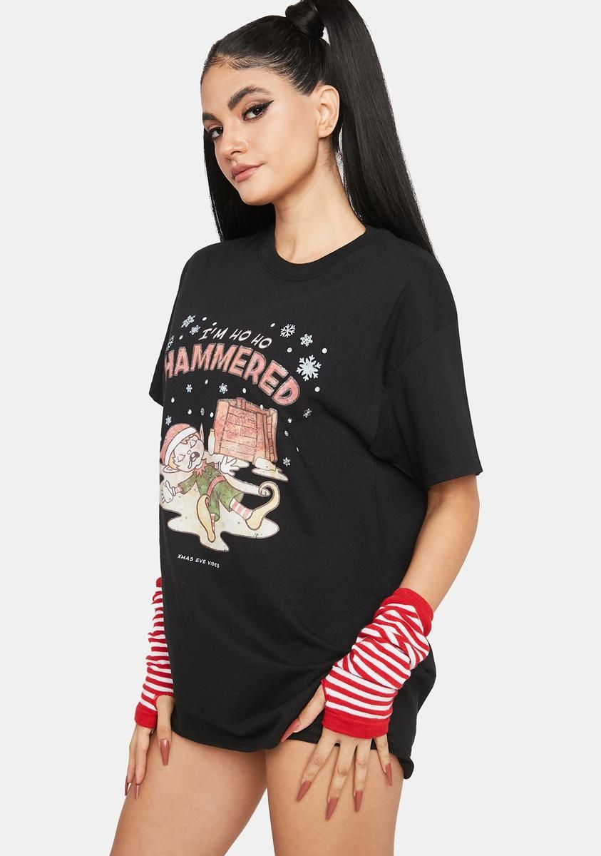 Ho Ho Hammered Tyler T-Shirt sold by Dolls Kill product image thumbnail 2