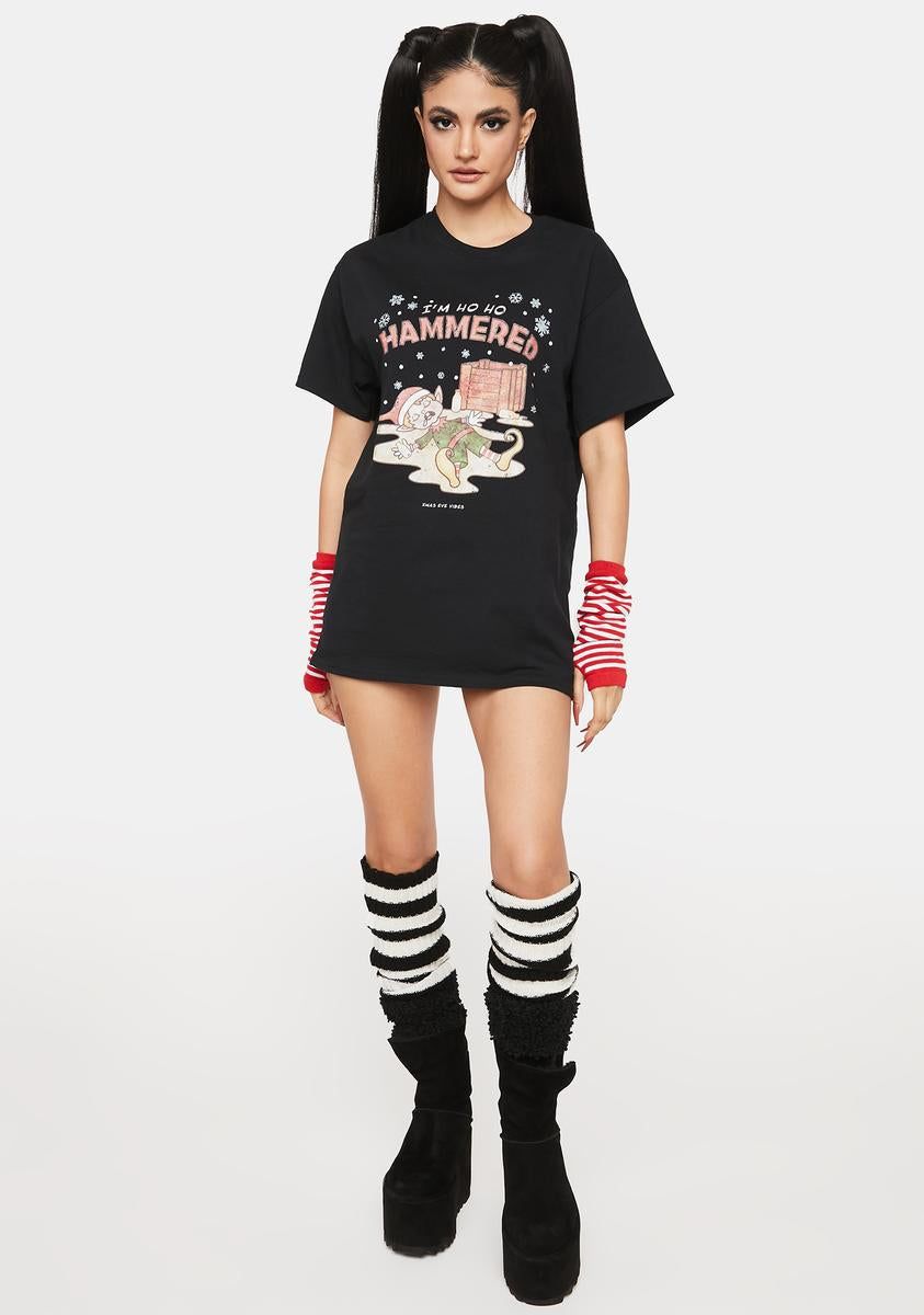 Ho Ho Hammered Tyler T-Shirt sold by Dolls Kill product image thumbnail 3