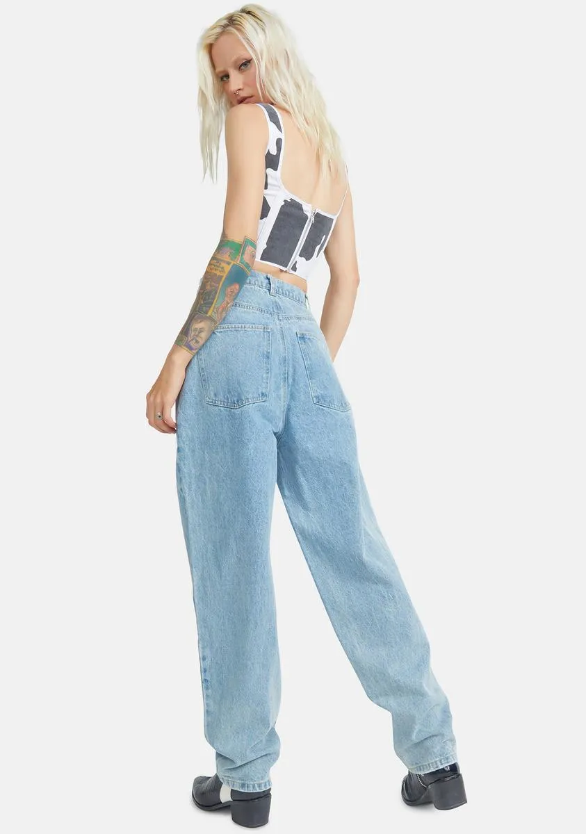 Nakita Wide Leg Jeans sold by Dolls Kill product image thumbnail 4