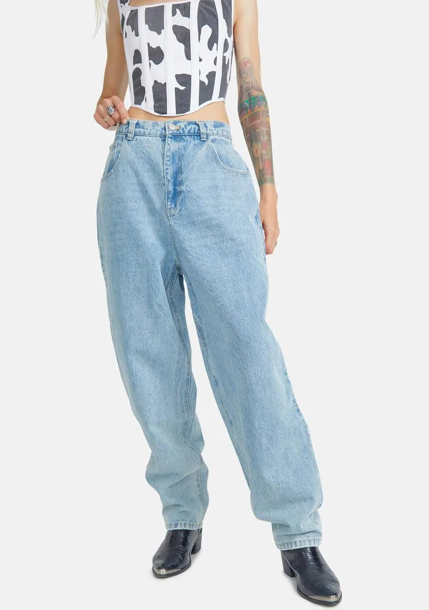 Nakita Wide Leg Jeans sold by Dolls Kill
