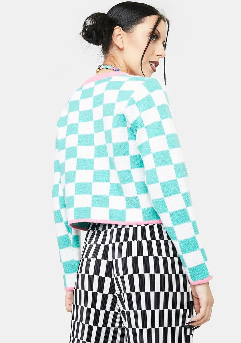 Feel Complete Checkered Top sold by Dolls Kill product image thumbnail 4