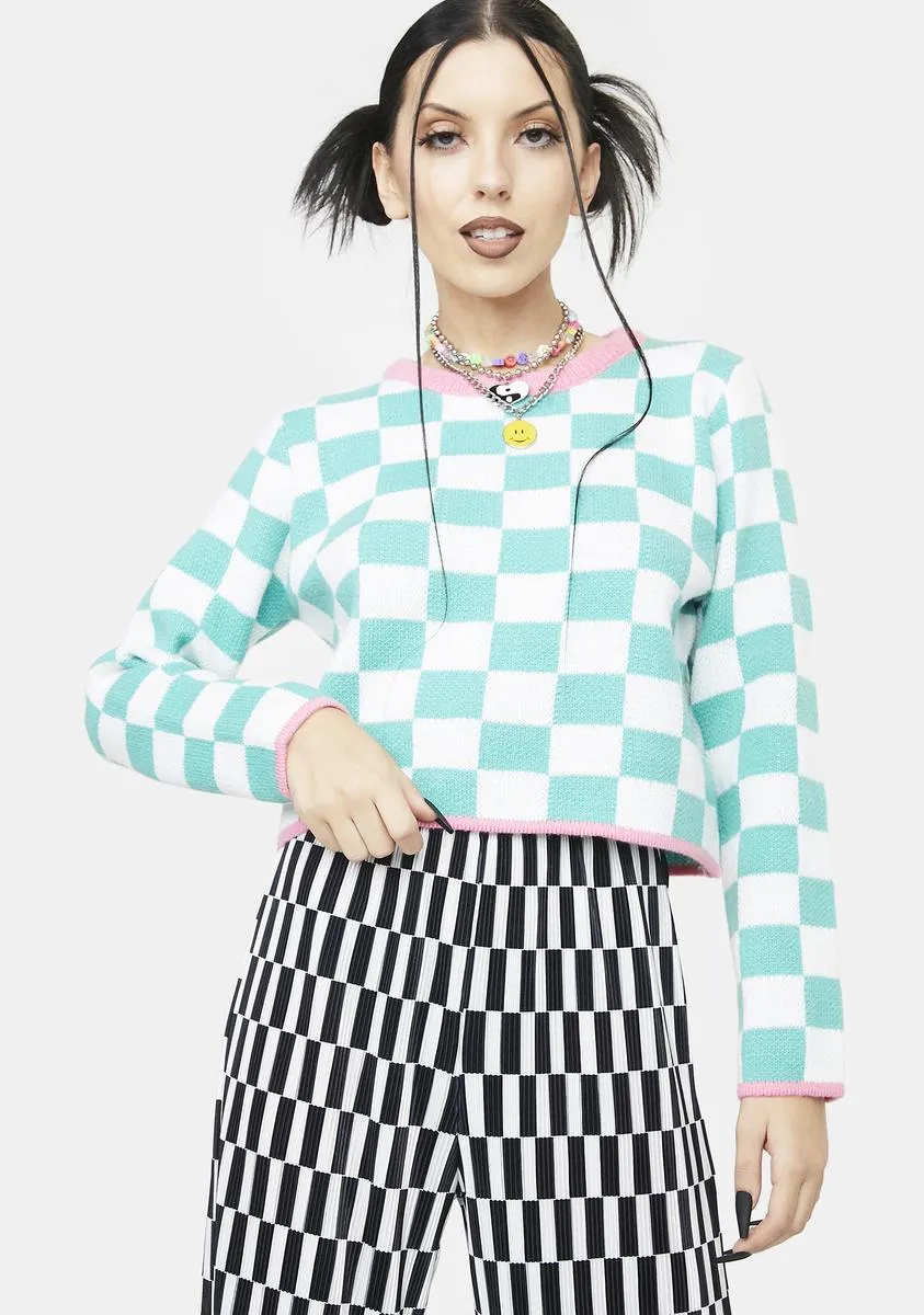 Feel Complete Checkered Top sold by Dolls Kill product image thumbnail 2