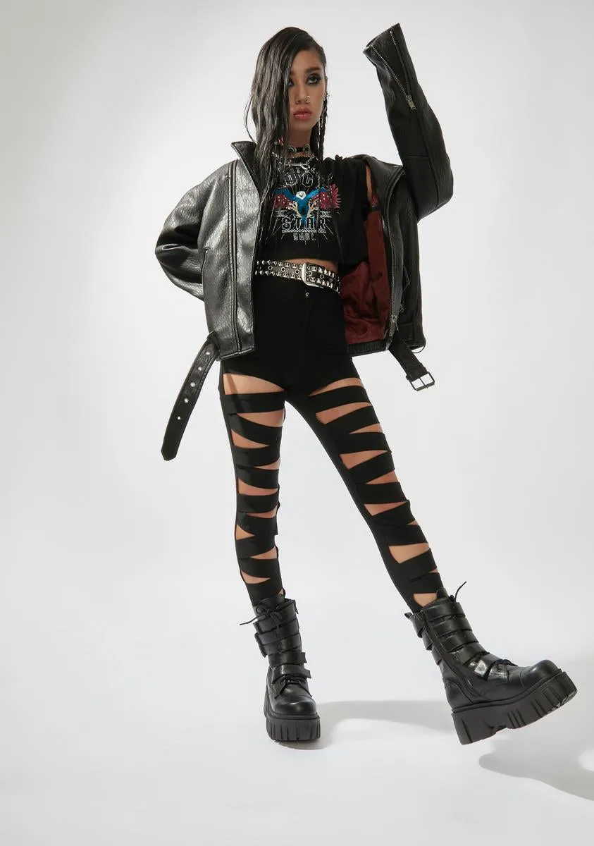 Dark Dripping In Finesse Pants sold by Dolls Kill product image thumbnail 3