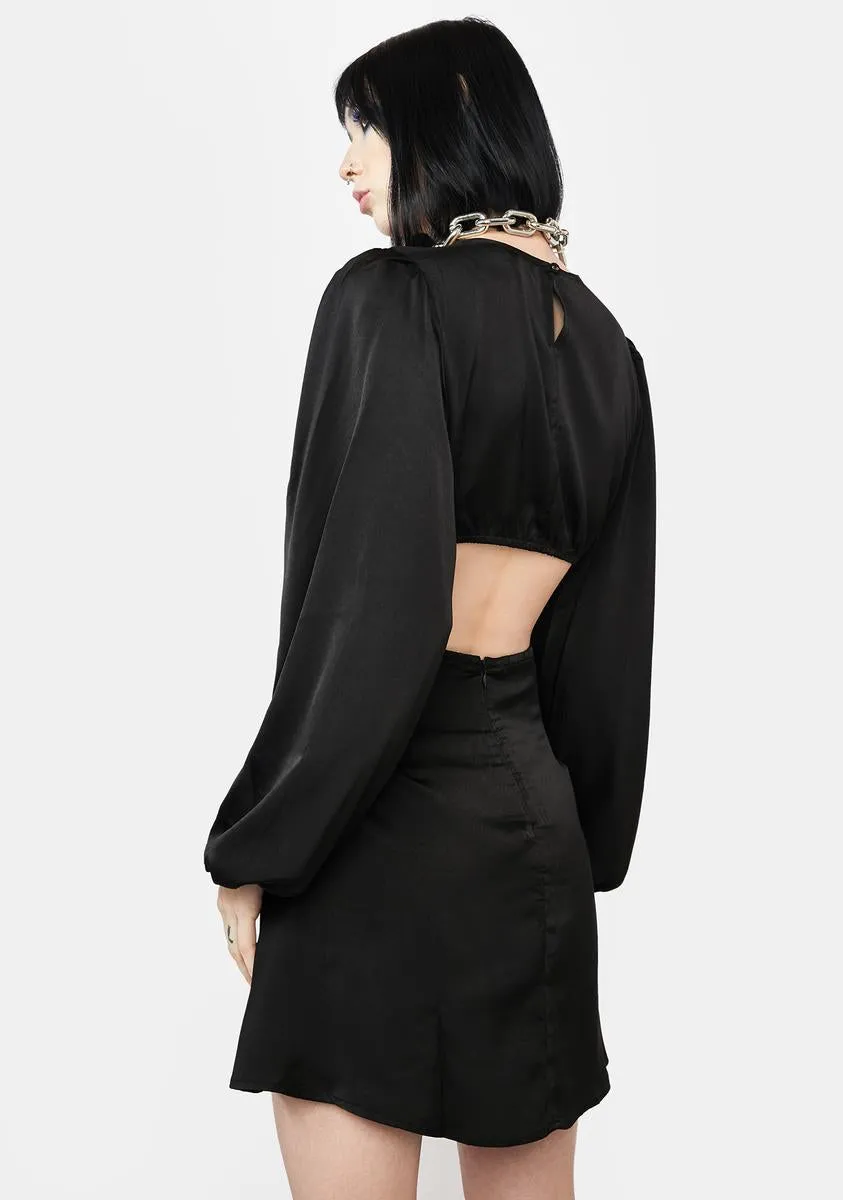 Secret Aura Cut Out Mini Dress sold by Dolls Kill product image thumbnail 4