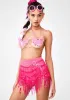 Neon Dream La Bamba Sequin Hot Pants sold by Dolls Kill