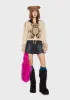 Plus Martyr Me Skull Striped Sweater Dress sold by Dolls Kill