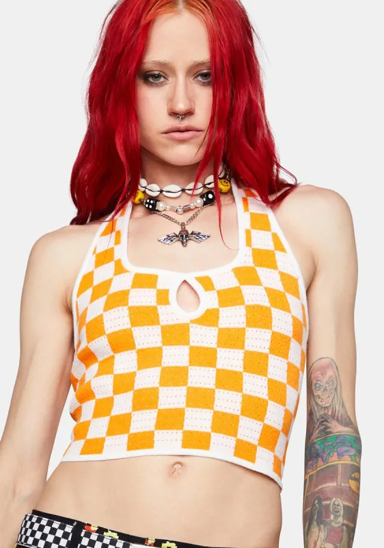 Tangy Festival Flavor Pointelle Top sold by Dolls Kill