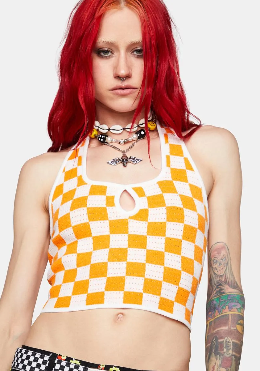 Tangy Festival Flavor Pointelle Top sold by Dolls Kill