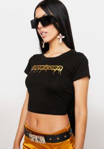 Dripping With Success Baby Tee sold by Dolls Kill