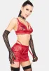 Garnet Romance Lingerie Set sold by Dolls Kill