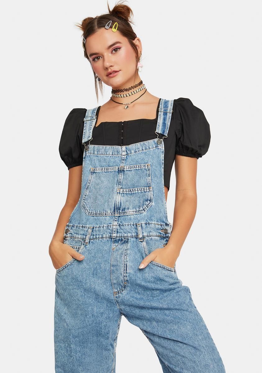 Ziggy Railroad Overalls sold by Dolls Kill product image thumbnail 2