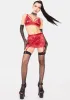 Garnet Romance Lingerie Set sold by Dolls Kill