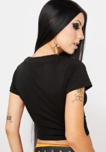 Dripping With Success Baby Tee sold by Dolls Kill